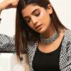 Laiba Khan Crystal necklace 01