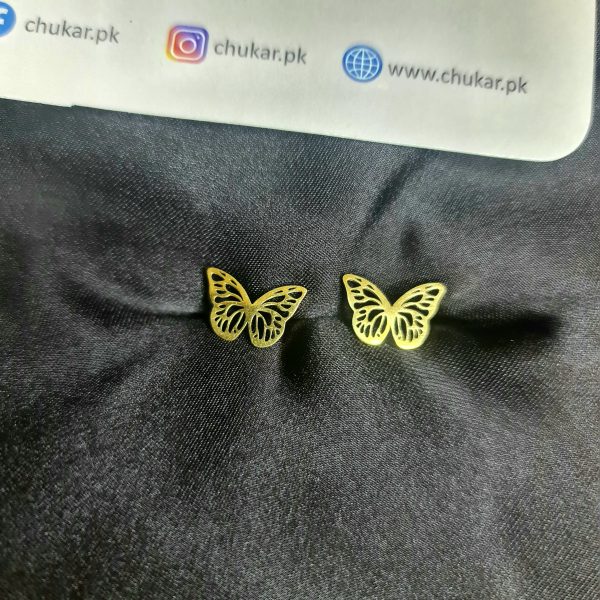 Mini butterfly earrings