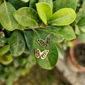 Mini butterfly earrings