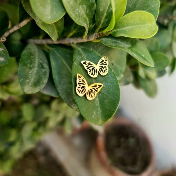 Mini butterfly earrings