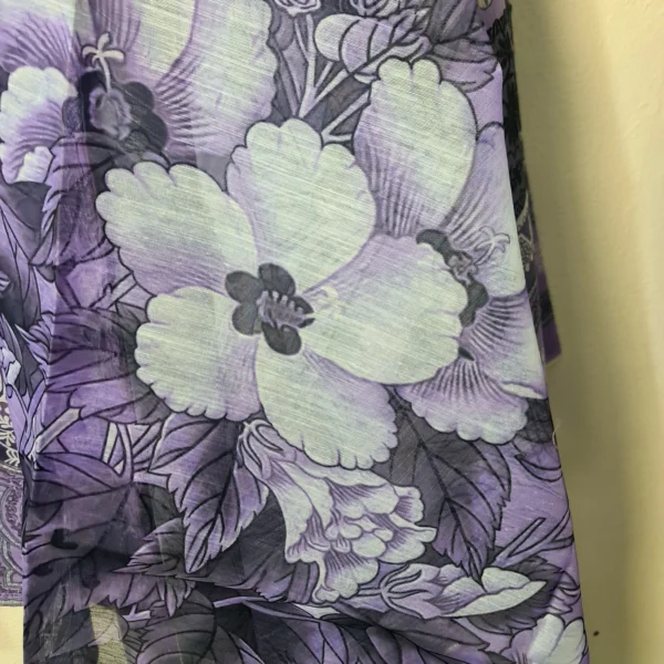 Embroidered- 3 Pc Cotton Suit - Image 6