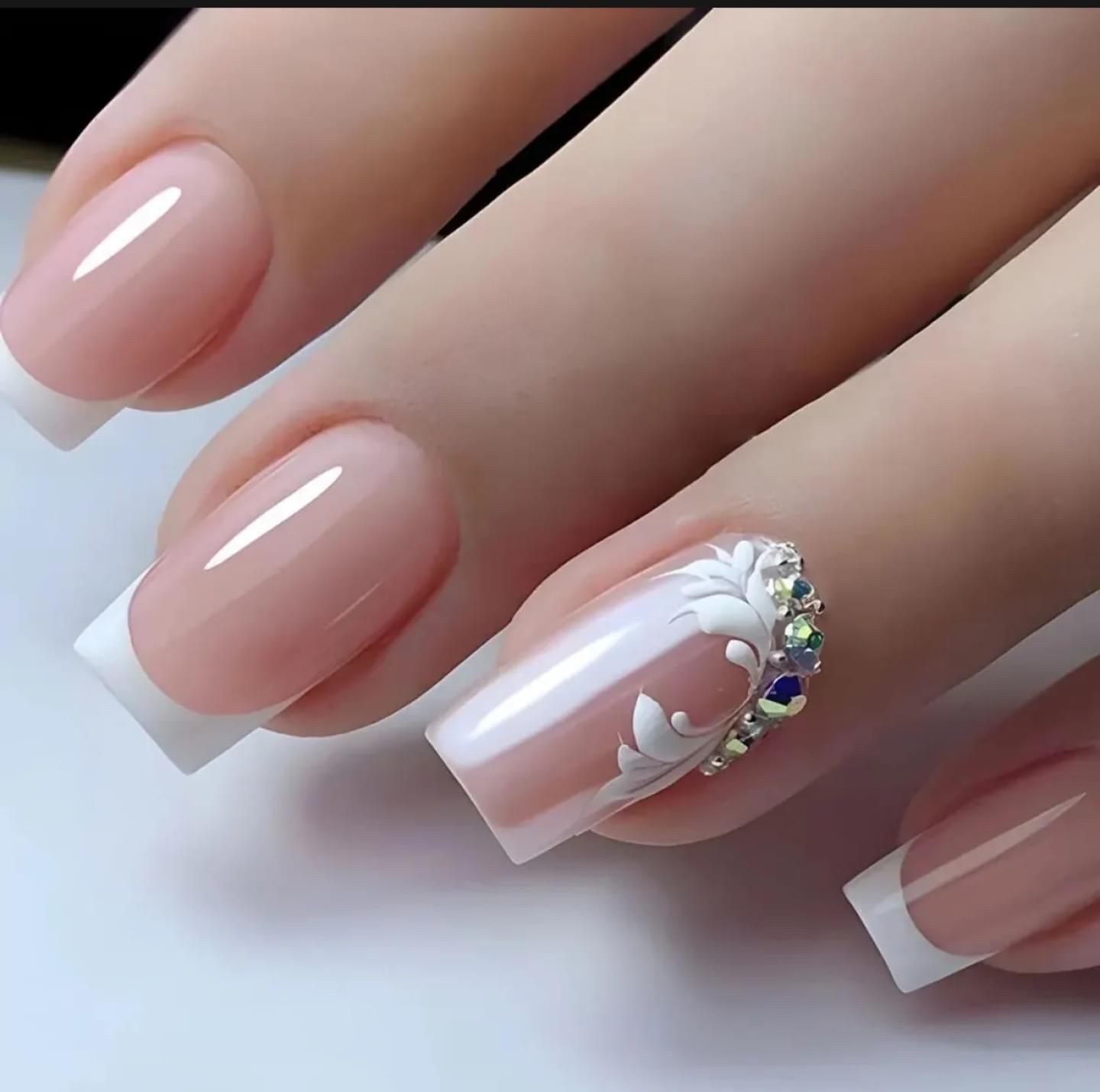 False Nails French 2 ( 24 piece)